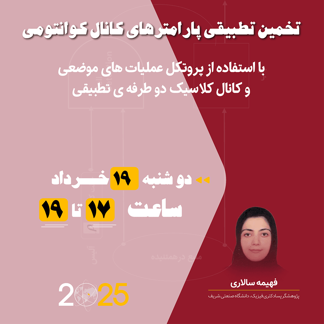 تخمین تطبیقی پارامترهای یک کانال کوانتومی
