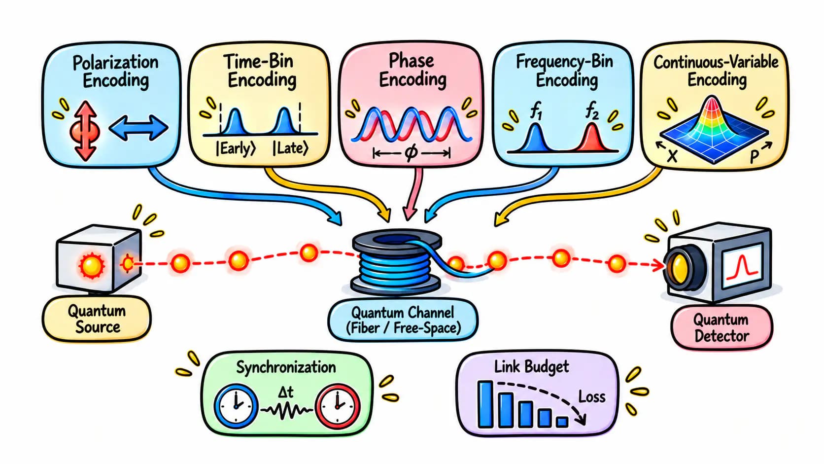 ارتباطات کوانتومی- قسمت ششم، کدگذاری کوانتومی (Quantum Encoding)